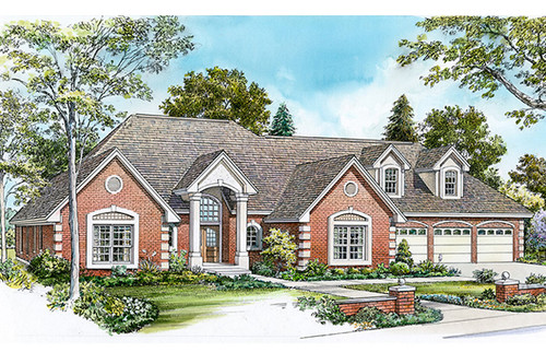 Traditional House Plan - Coleman 11355 - Front Exterior
