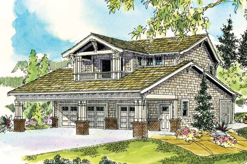 Bungalow House Plan - 11603 - Front Exterior