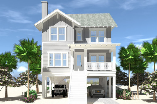 Cape Cod House Plan - Landmark 11634 - Front Exterior