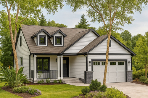 Country House Plan - Chatham 11850 - Front Exterior