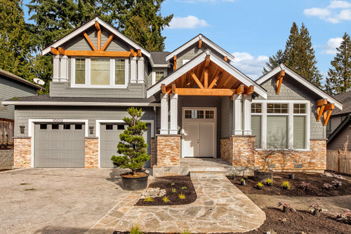 Craftsman House Plan - 13827 - Front Exterior