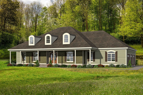 Country House Plan - 14328 - Front Exterior