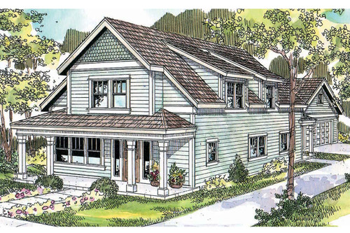 Country House Plan - Mayberry 15130 - Front Exterior