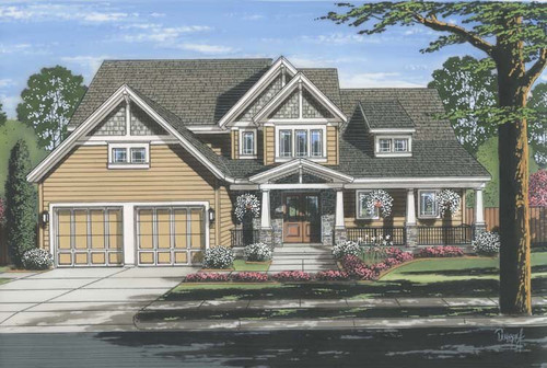 Craftsman House Plan - Hollandale 15689 - Front Exterior