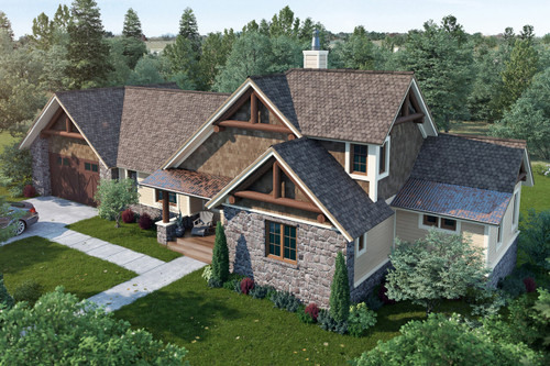 Traditional House Plan - Cedar Point 16372 - Front Exterior
