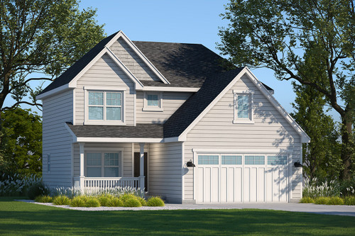 Traditional House Plan - Kuebler 17134 - Front Exterior