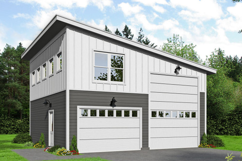 Modern House Plan - Federal Way 17629 - Front Exterior