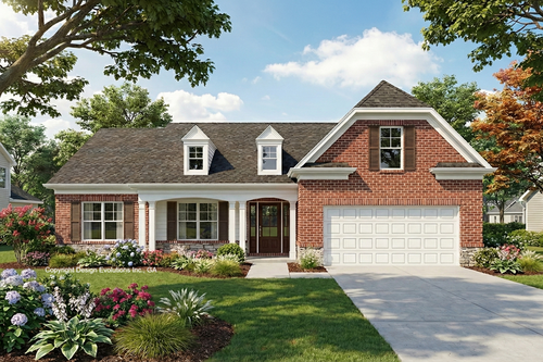 Ranch House Plan - 18351 - Front Exterior