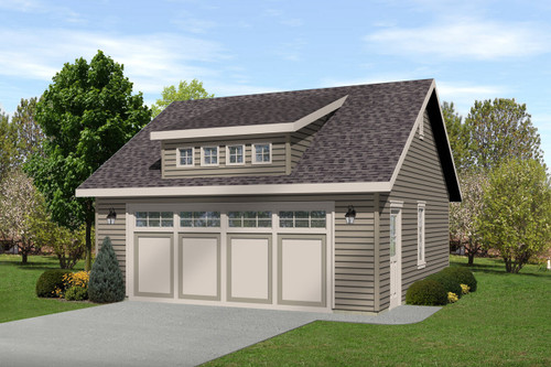 Craftsman House Plan - 21176 - Front Exterior