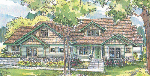 Craftsman House Plan - Radisson 21720 - Front Exterior