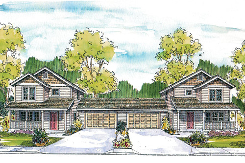 Craftsman House Plan - Kentland 22729 - Front Exterior