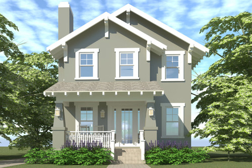 Craftsman House Plan - Lyman 23118 - Front Exterior