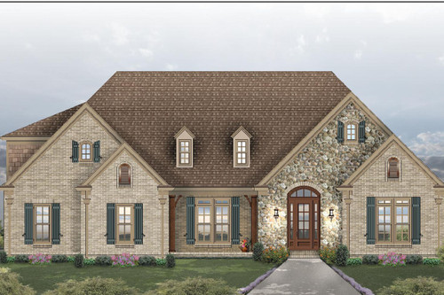 European House Plan - 23139 - Front Exterior