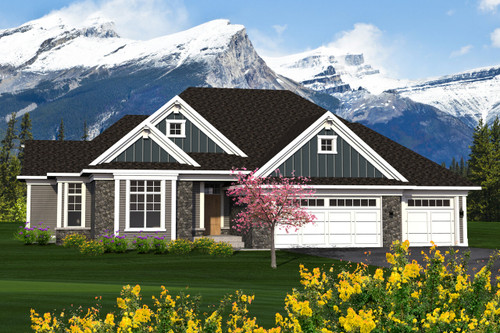 Ranch House Plan - 23545 - Front Exterior
