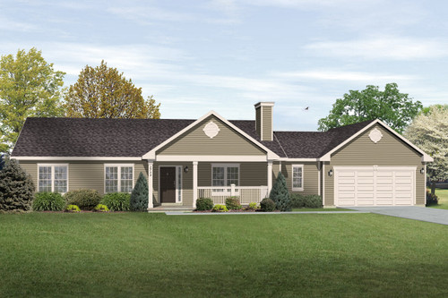 Traditional House Plan - 23572 - Front Exterior