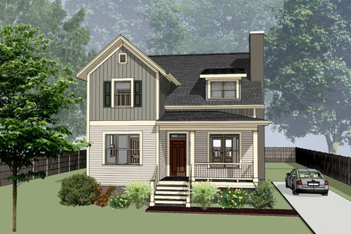 Farmhouse House Plan - 24012 - Front Exterior