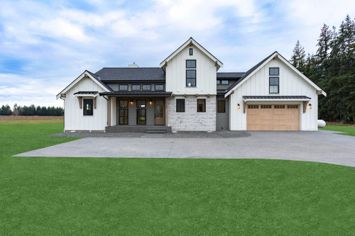 Farmhouse House Plan - 24311 - Front Exterior
