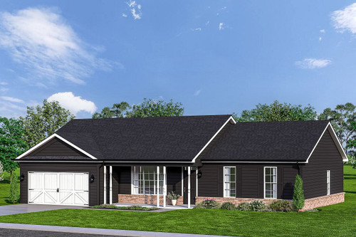 Farmhouse House Plan - 25999 - Front Exterior
