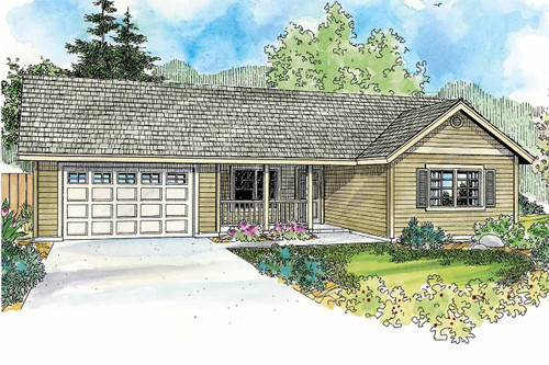 Country House Plan - Prichard 26294 - Front Exterior