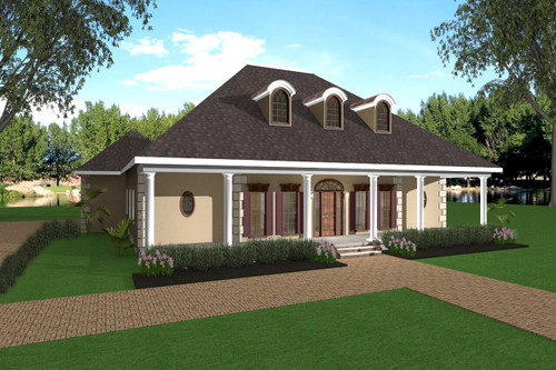 European House Plan - 26372 - Front Exterior