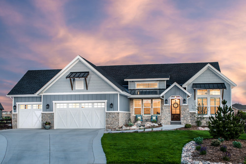 Craftsman House Plan - Sawtooth 26505 - Front Exterior