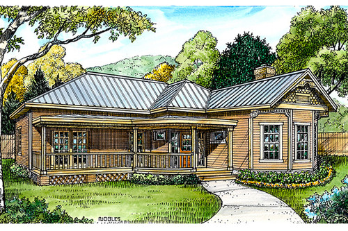 Cottage House Plan - Brookmeadow 26534 - Front Exterior