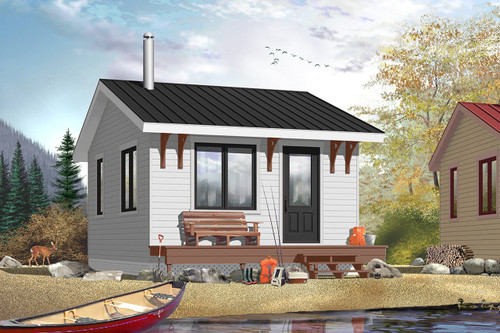 Cottage House Plan - Woodwinds 27524 - Front Exterior