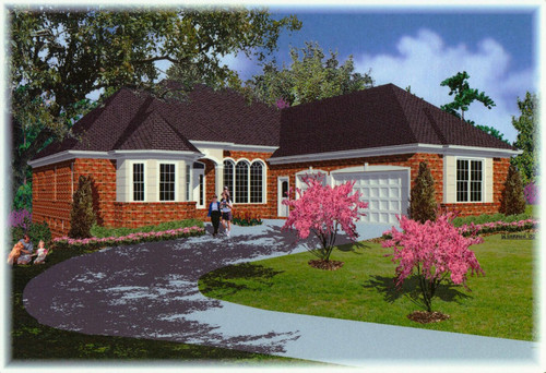 Traditional House Plan - 28135 - Front Exterior