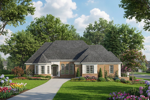 Traditional House Plan - 28135 - Front Exterior