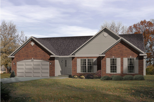 Ranch House Plan - 28249 - Front Exterior