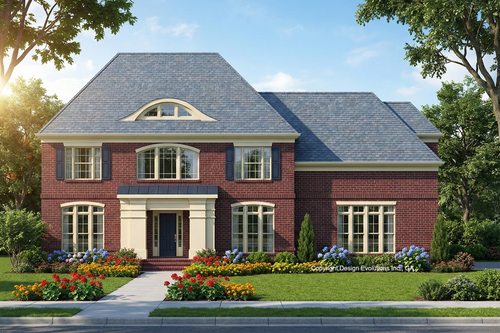 Traditional House Plan - 28342 - Front Exterior