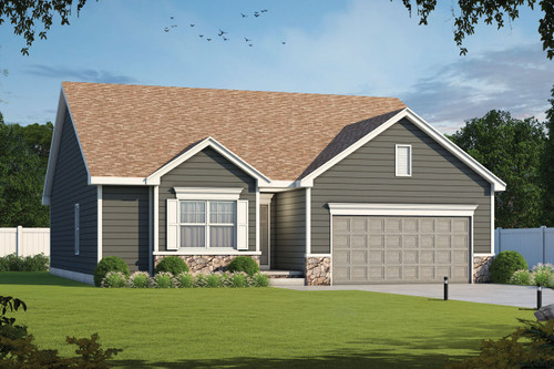 Traditional House Plan - Shelton 28570 - Front Exterior