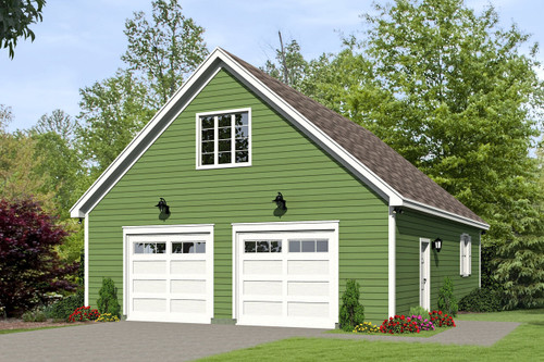 Traditional House Plan - 28736 - Front Exterior