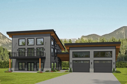 Modern House Plan - Eagle Cliff 29259 - 