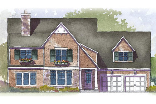 Cape Cod House Plan - Croswell 29690 - Front Exterior