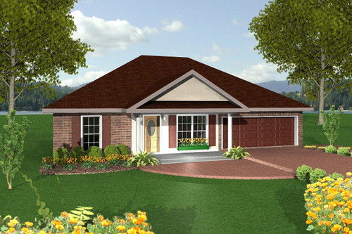 Traditional House Plan - 29981 - Front Exterior