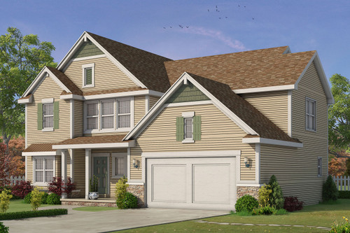 Traditional House Plan - Wetherby Mills 30187 - Front Exterior