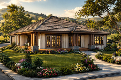 Craftsman House Plan - Tealwood 30243 - Front Exterior