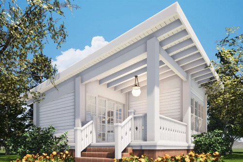 Cottage House Plan - Redbud 30491 - Front Exterior