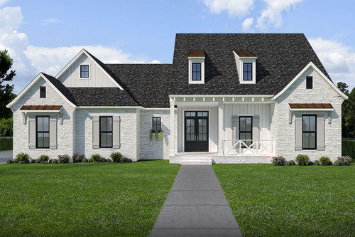Farmhouse House Plan - 30762 - Front Exterior