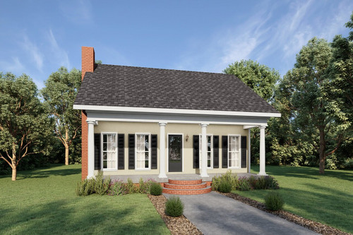 Cottage House Plan - 30986 - Front Exterior