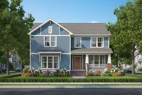 Craftsman House Plan - 31053 - Front Exterior