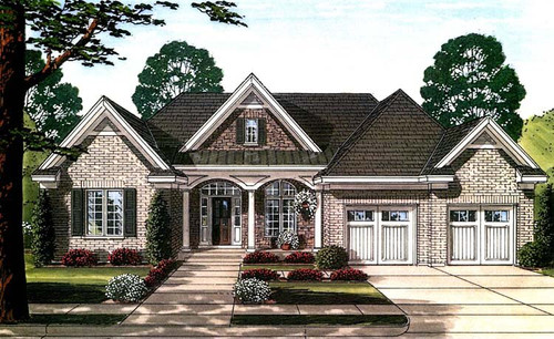 Traditional House Plan - Hilliard 31542 - Front Exterior