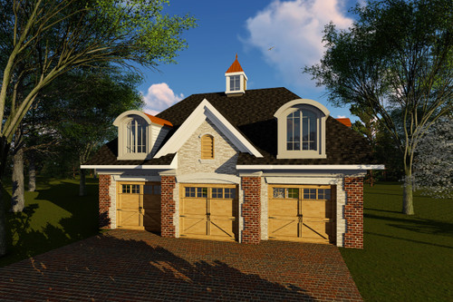 Classic House Plan - 32221 - Front Exterior