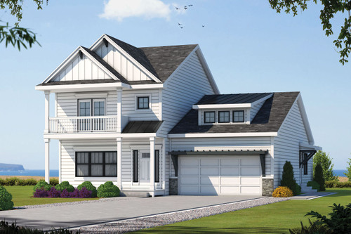 Cape Cod House Plan - Westerly Creek 32520 - Front Exterior