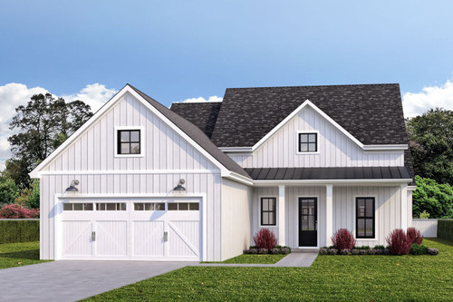 Farmhouse House Plan - 32760 - Front Exterior