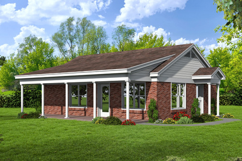 Cottage House Plan - 32923 - Front Exterior