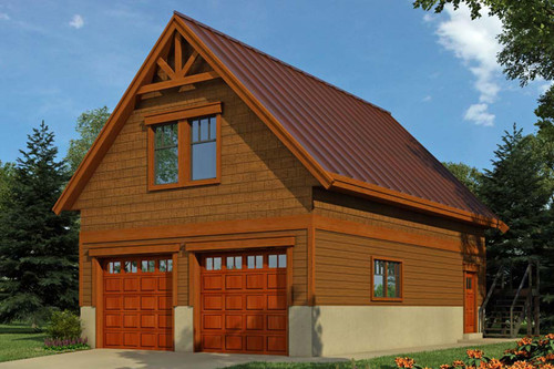 Craftsman House Plan - 33977 - Front Exterior