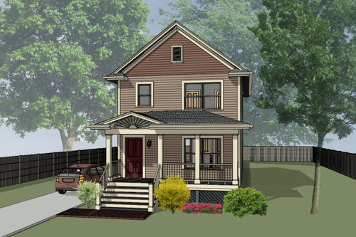 Craftsman House Plan - 35314 - Front Exterior