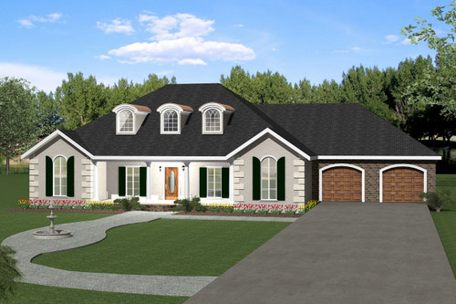 Traditional House Plan - 35387 - Front Exterior